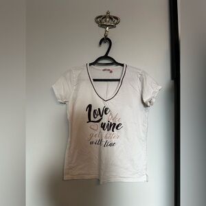 La Vie en Rose Pajama Top